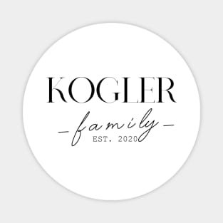 Kogler Family EST. 2020, Surname, Kogler Magnet